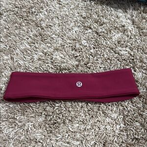 Lululemon Athletica Red Hair Accessory Headband